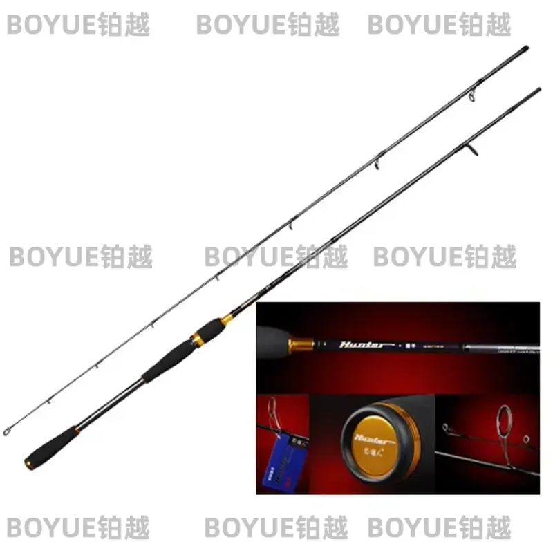 High Modulus Carbon Fiber Fishing Rod Professional Casting Spinning Pole Lightweight Durable Tackle Gear for Sea River Lake