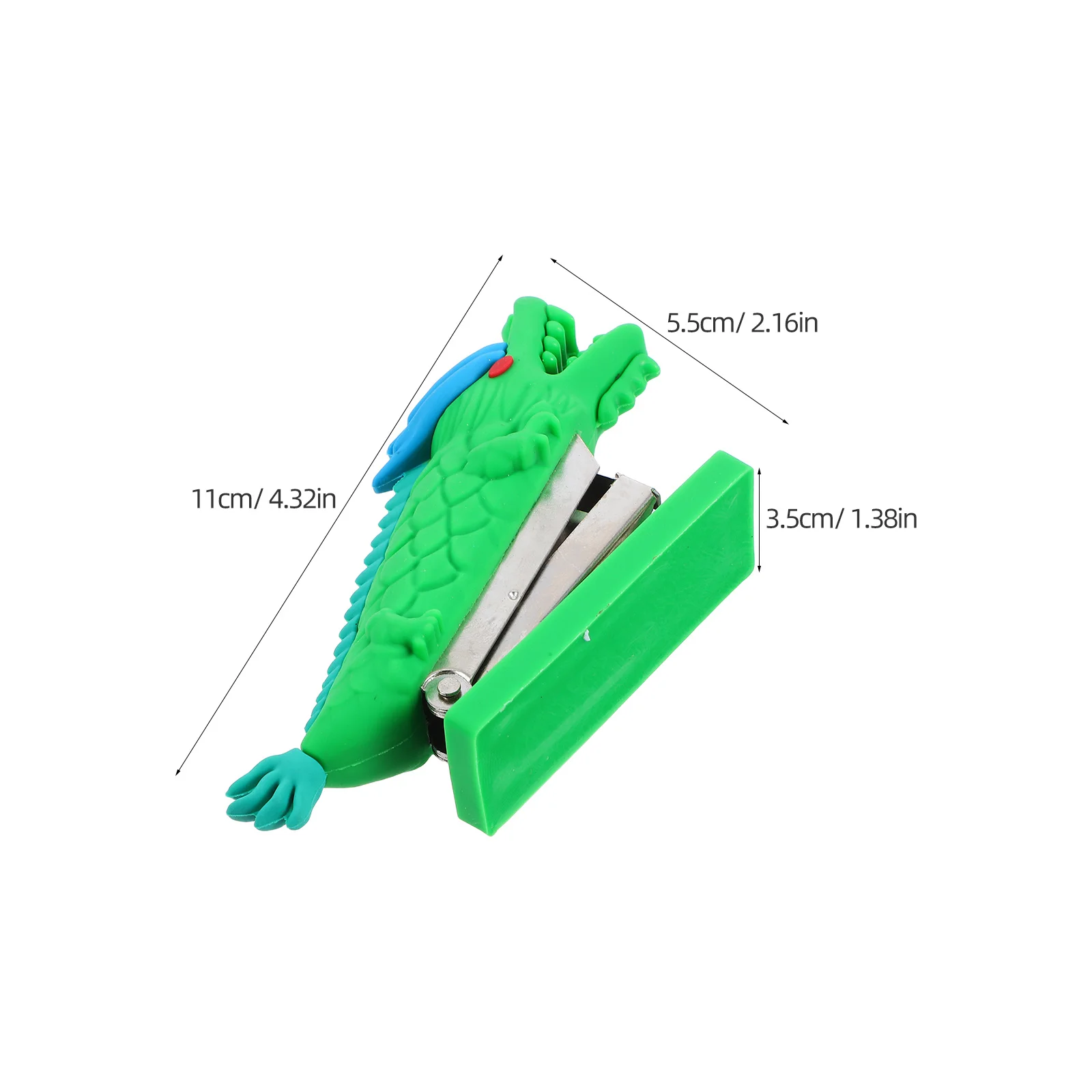 Mini Cute Dragon Stapler Functional and Decorative for Study Room Portable Lightweight Hand Stapler Modern Desk Accessories Set