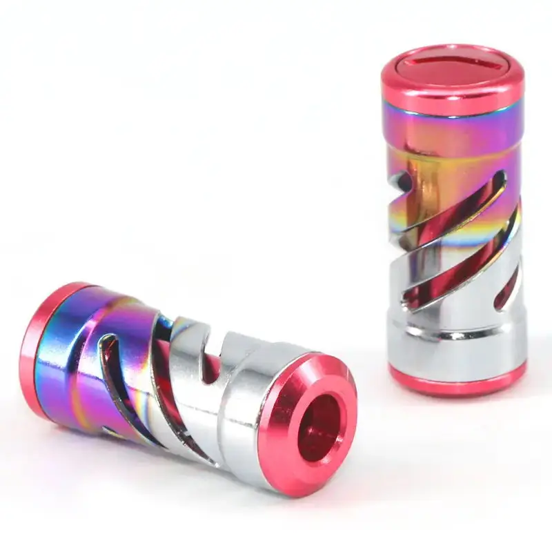 

5 цветов, ручка для рыболовной катушки из титанового сплава для аксессуаров для катушек «сделай сам», красочная персонализированная ручка