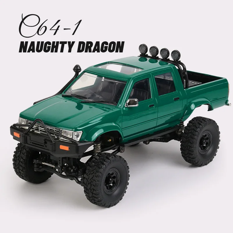 WPL C64-1 RC Car 1:16 Hailax 2.4G 4WD Remote Control Pick-up Truck