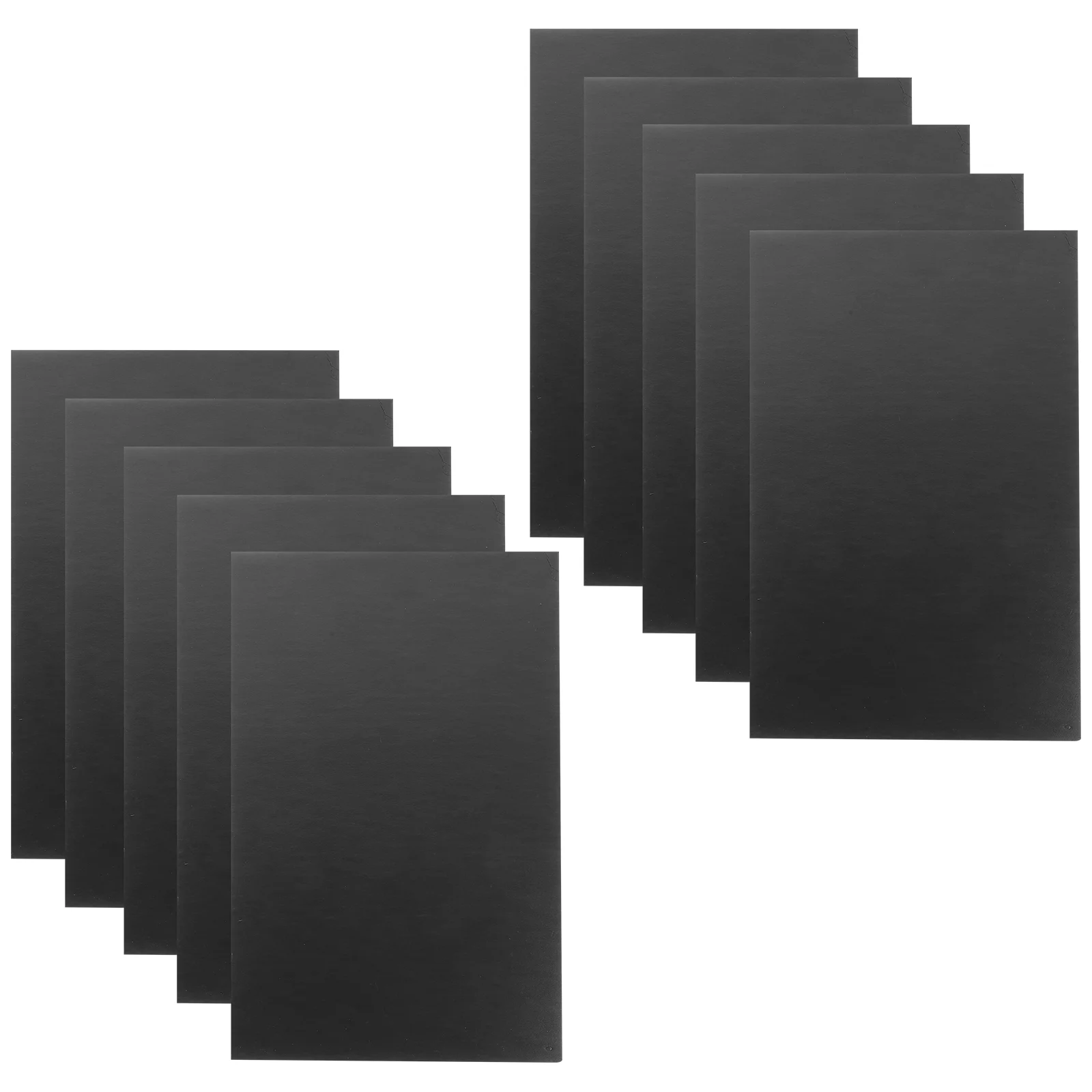 10 Pcs Blank Foam Board Poster Backplane Mounting Plate for Craft Thick Large Boards Pvc Color Skin Projects