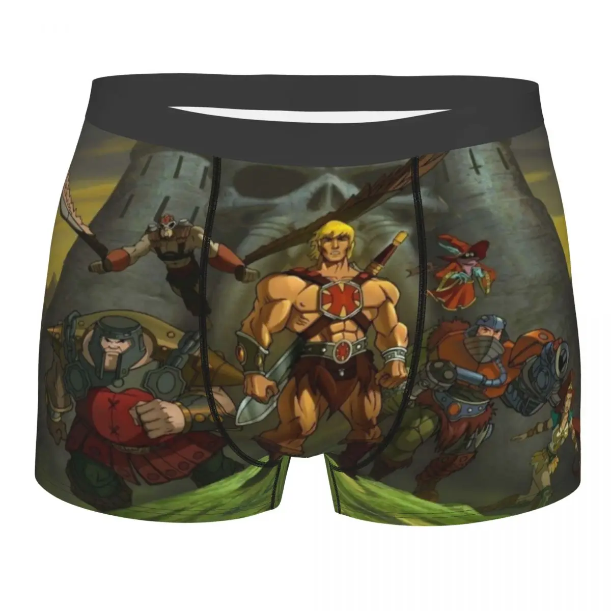 He-Man The Master Of The Universe The Castle Underpants Cotton Panties Male Underwear Comfortable Shorts Boxer Briefs