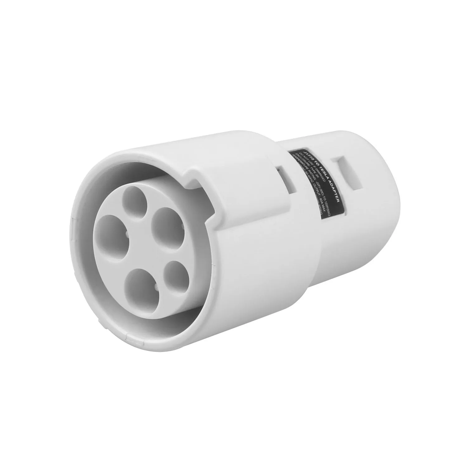 EU to US EV Charging Adapter Type 2 to Type 1 AC Converter with Locking Clip for Electric Vehicles