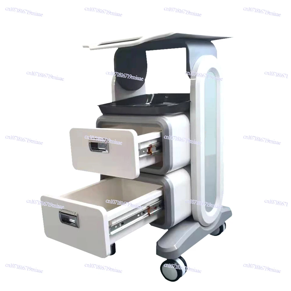 

Modern New Design Equipment Trolley Car Beauty Shop Tool Car Salon Trolley Multifunctional Hair Salon Equipment Salon Furniture