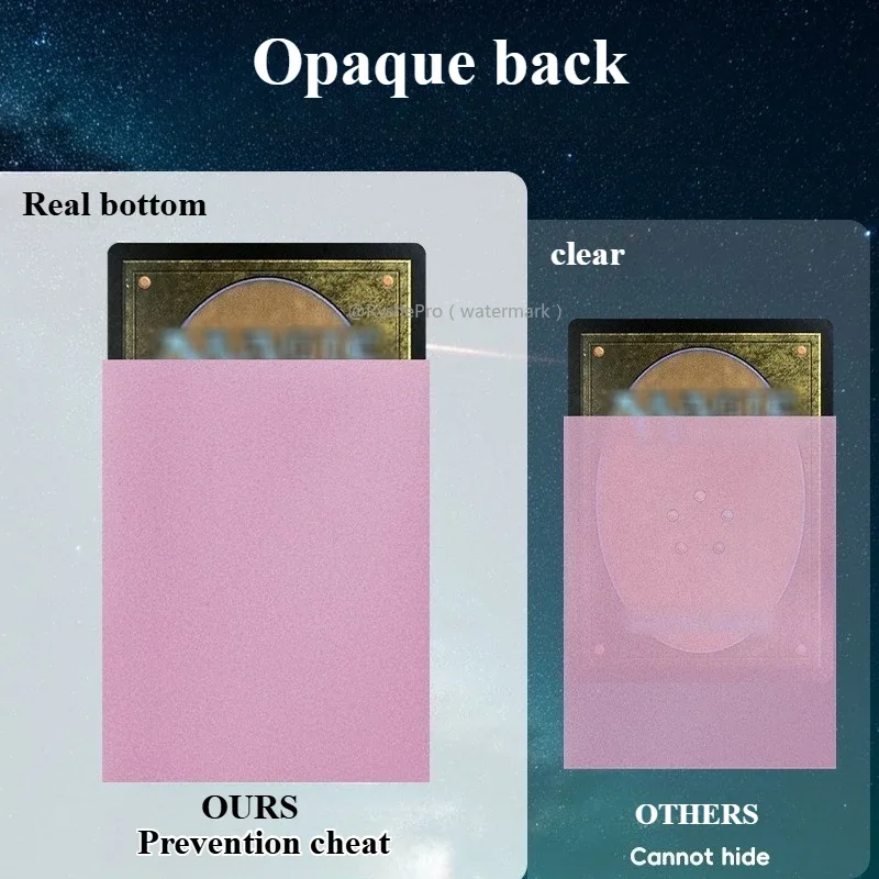 100 قطعة من أكمام البطاقات المميزة غير اللامعة المتوافقة مع بطاقات التداول MTG Pokemon ولعبة اللوحة ذات الحجم القياسي الرياضي