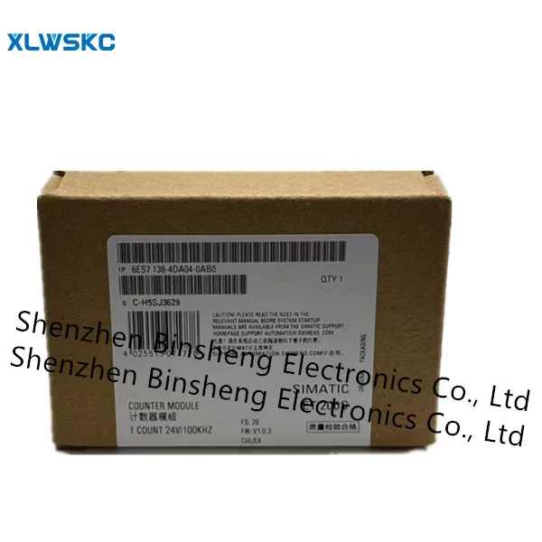 100% novo estoque original em estoque módulo eletrônico ET200S 6ES7138-4DA04-0AB0