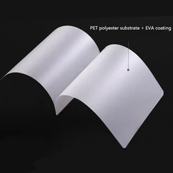 100PCS/Lot 50 Mic A4 Thermal Laminating Film PET For Photo/Files/Card/Picture Lamination Roll Plastic Film