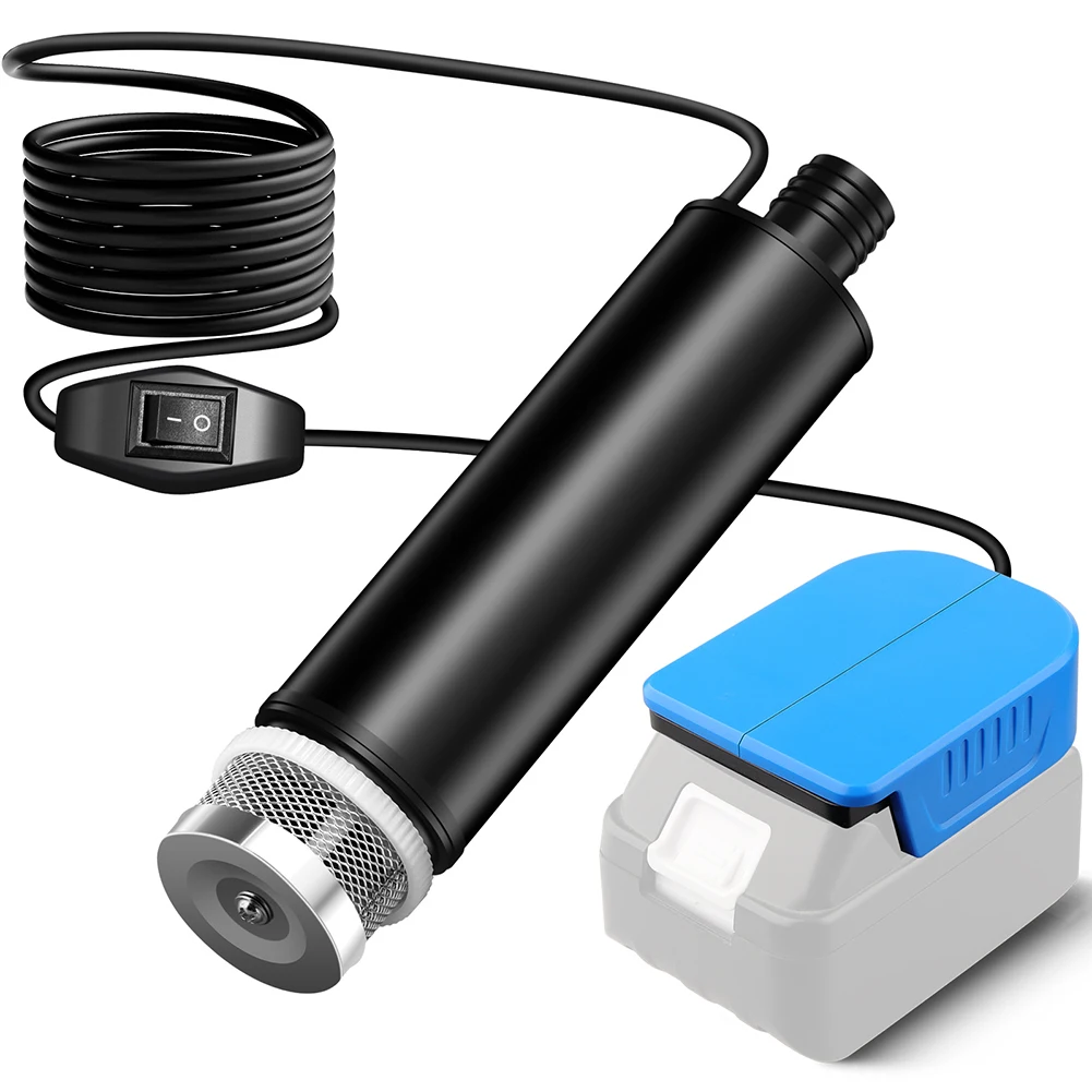 

Насос для перекачки воды для bosch и Dewalt, адаптер для батареи 18 В, эффективный для дренажа бассейна и орошения сада