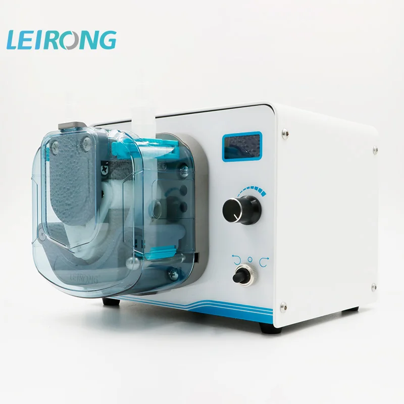 ZP3000ST مضخة تمعجية صغيرة عالية الجودة سائل لزج محرك بتيار مستمر جرعات قابلة للتعديل للمختبر