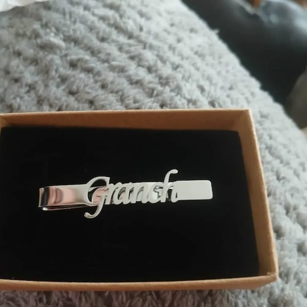 

Custom Tie Clip Personalised Name Logo Stainless Steel Personaliza Jewelry Bar Clasp Practical Necktie For Men Suit Accessories