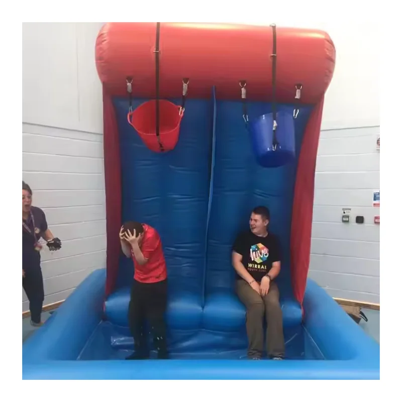 

Carnival Game Inflatable Gunge Roulette Tank,inflatable Water dunk tank With Design