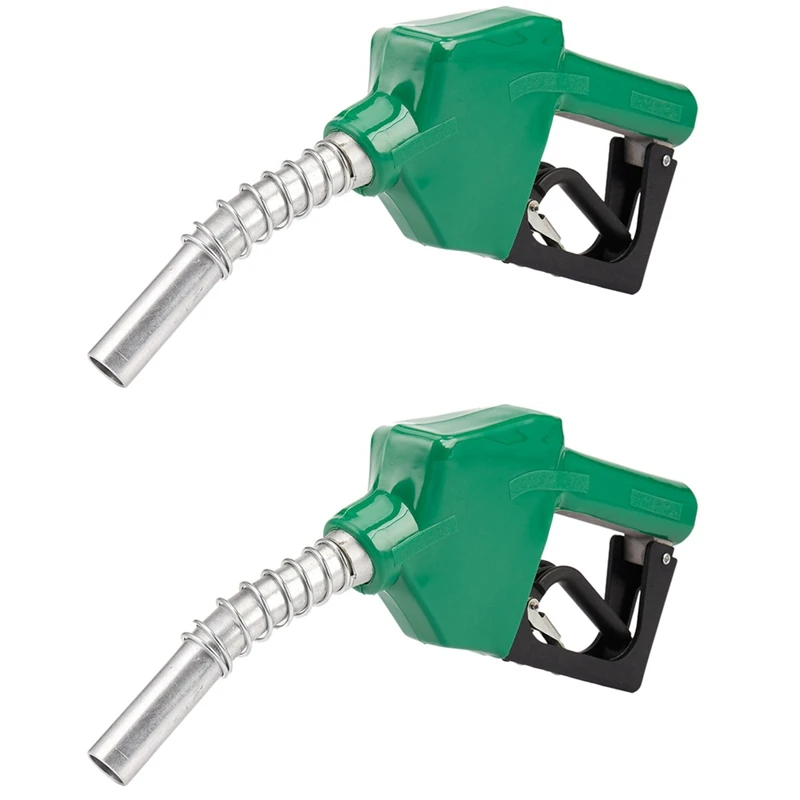 

2X Fuel Refilling Nozzle Automatic Cut-Off Fuelling Nozzle Fuel Oil Dispensing Tool Oil Water Refueling