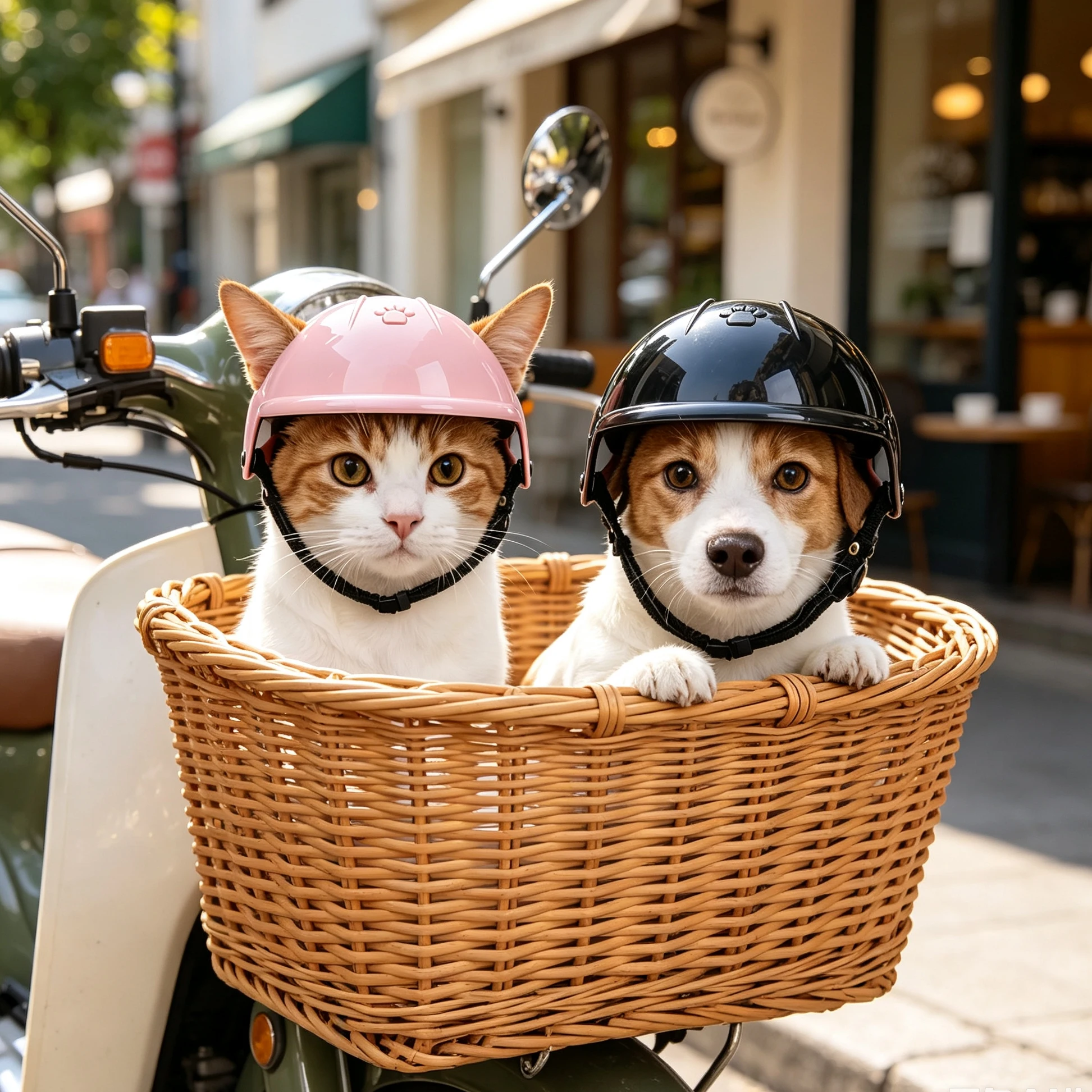 Pink Pet Helmet for Dogs Cats  - Motorcycle Gear Dogs ulasan dan harga