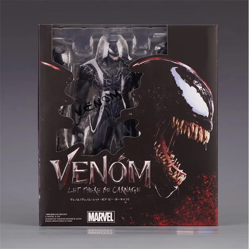 SHFiguarts Venom Red Venom Carnage Actionfigur SHF Venom 3 Let There Be Carnage Anime Figur Sammlermodell Spielzeug Geschenke – Detail 9