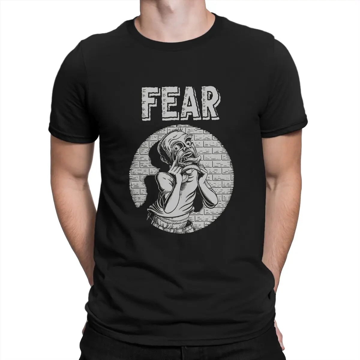 Fear Comics Hip Hop TShirt Creepshow Casual Polyester T Shirt Newest T-shirt For Adult