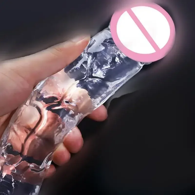 7 Sizes Realistic Clear Dildo XL Silicone Penis with Suction Cup Plugs for Women Masturbation Anal Adults Gay Sex Toys 18 G-spot