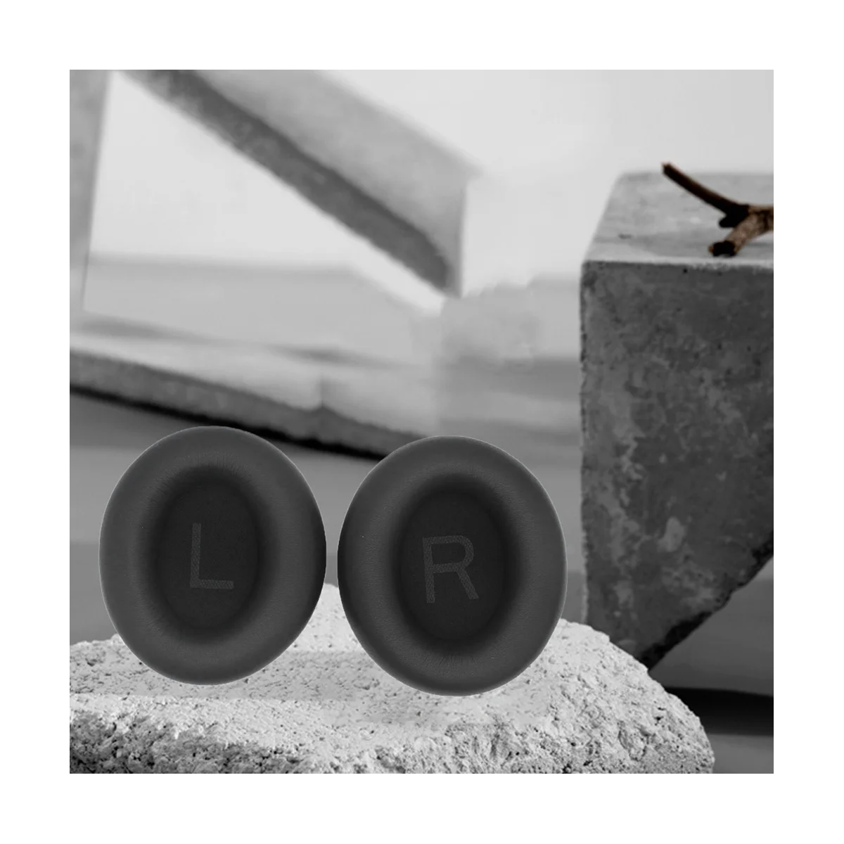 Q45 라이프 헤드폰용 헤드폰 커버, 교체 헤드폰 보호대 슬리브 버클 이어패드 한 쌍