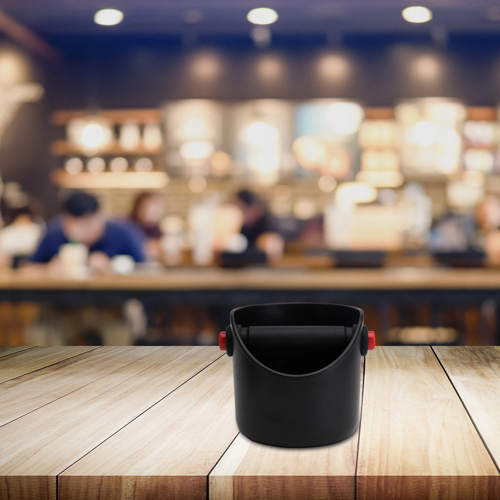 1 قطعة دلو مطحون القهوة المضادة للانزلاق أسفل سهلة التنظيف صندوق طحن الإسبريسو ملحق دلو مطحون القهوة #5