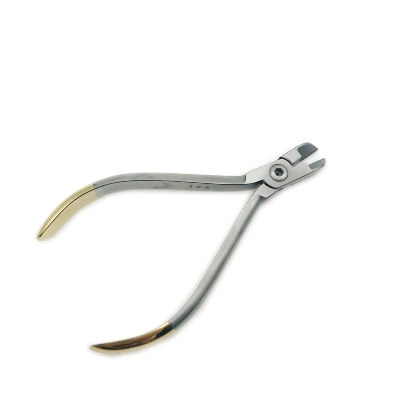 1 pc Dental Ligature Cutter szczypce do ortodontycznych przewodów ligatury i opaski gumowe dentysta Instrument ze stali nierdzewnej