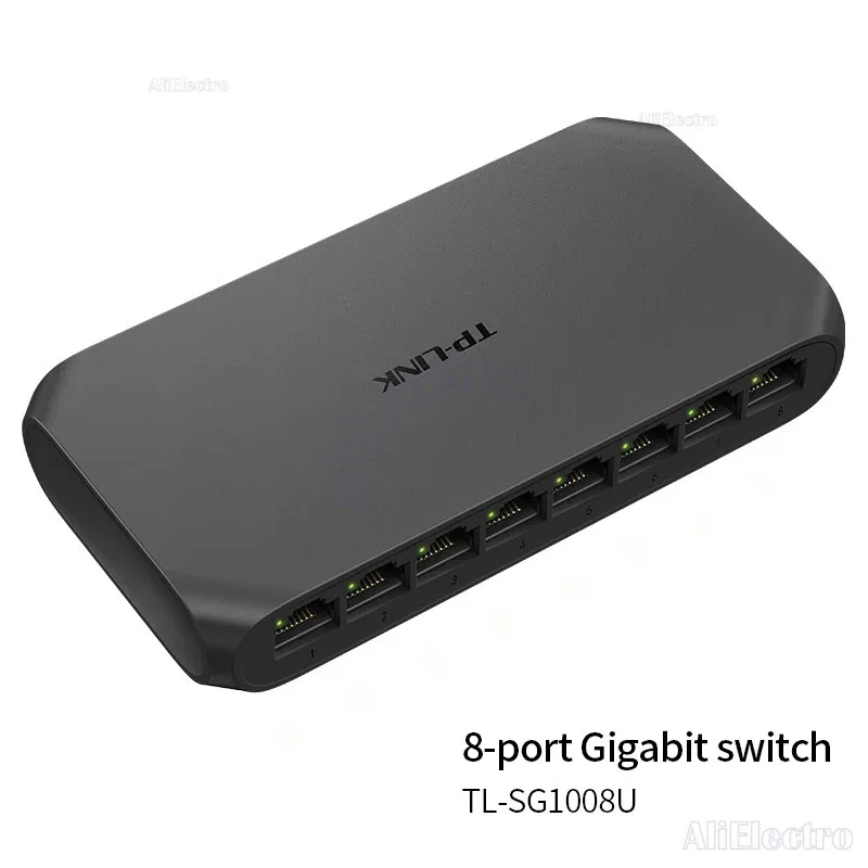 TP-LINK 100/1000M 8-port Gigabit switch TL-SG1008U