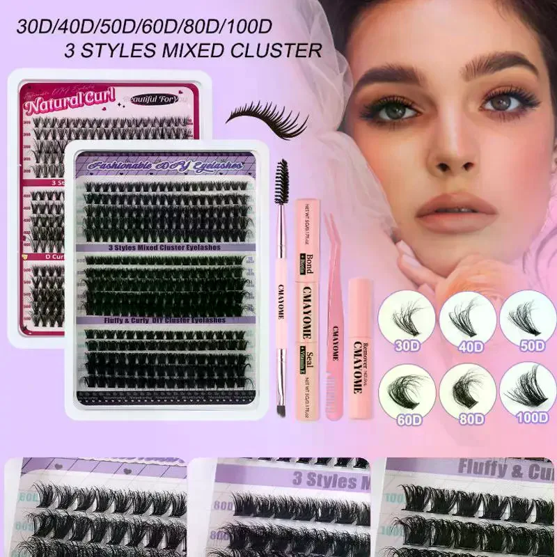 Individual Lashes Kit  Eyelash - Eyelash Extension Volume Lashes recension och pris