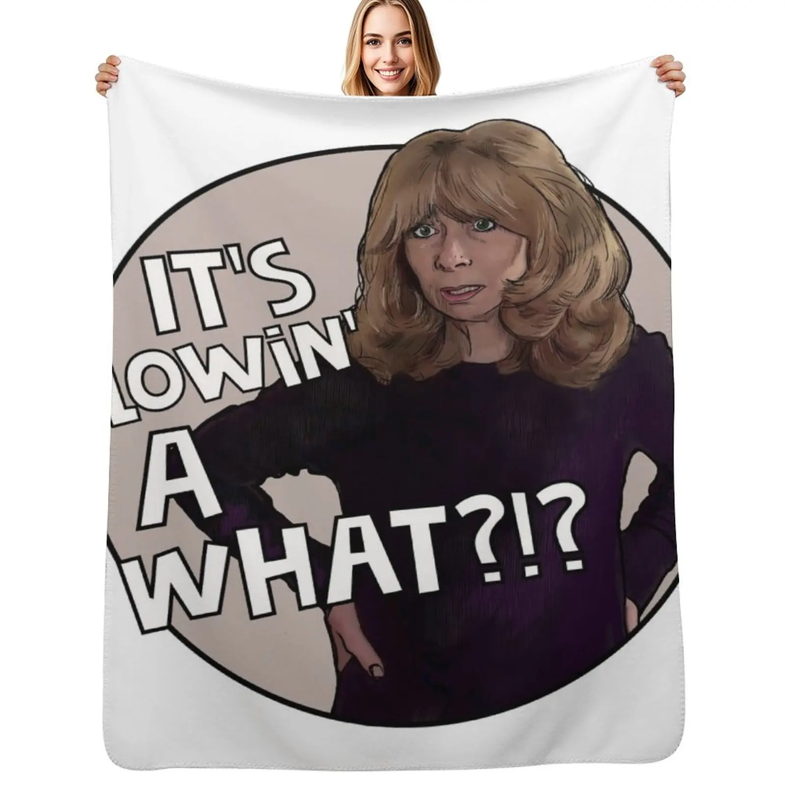 

Blowing a Gail Platt. Coronation Street Throw Blanket Soft Cozy Blanket for Pet Kids Adults