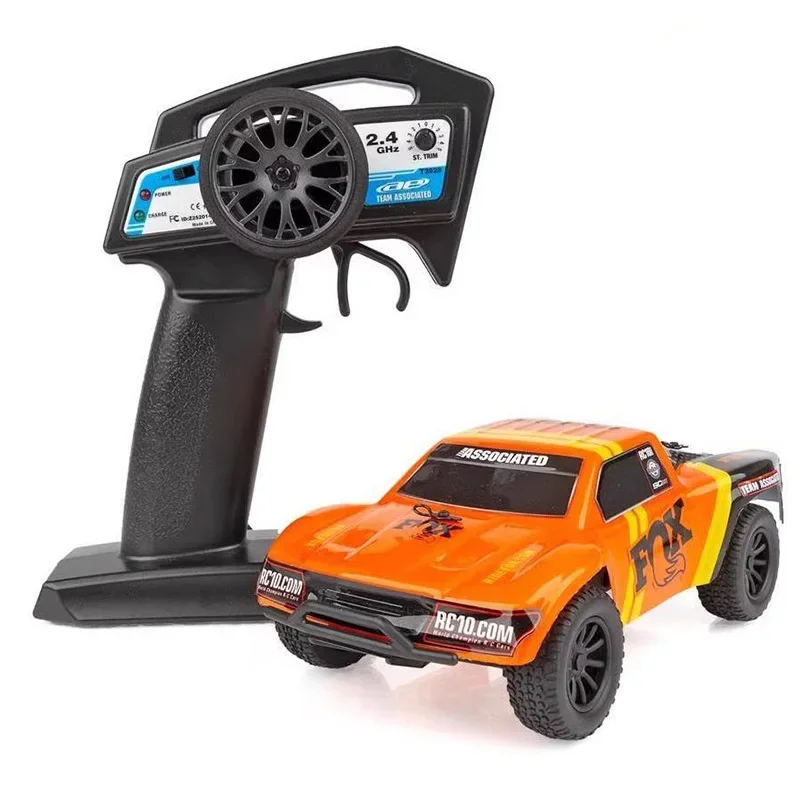 Rc Car Ae 1/28 Short Truck Fox Factory Team Version Sc28 Full Proportion Remote Control Car With Built-in Battery Hpi Q32 Toy