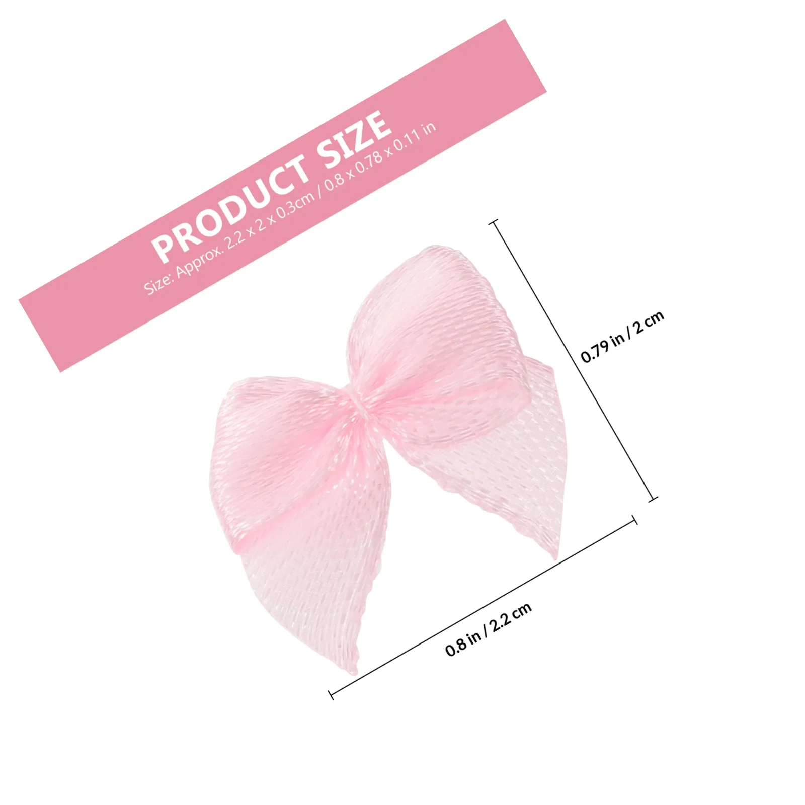 60 pezzi di fiocchi di nastro di raso fiore fatto a mano accessori per capelli di colore brillante per la festa nuziale uso quotidiano fiocchi per capelli regalo