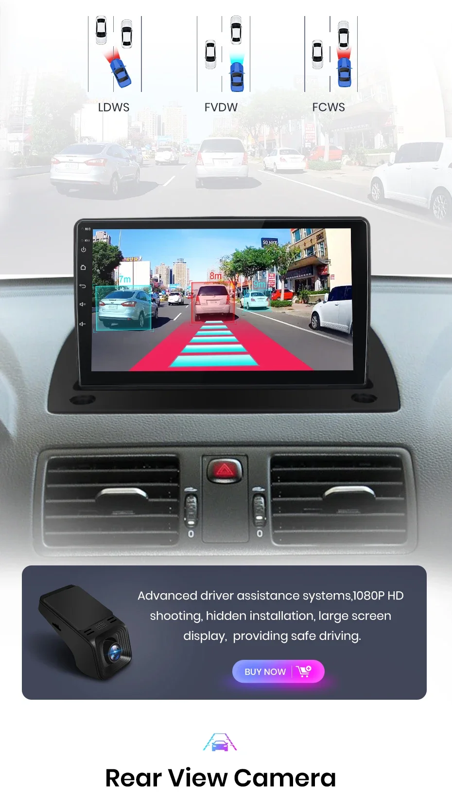 Junsun drahtloses Carplay Android Autoradio für volvo xc90 2012-2016 Auto intelligente Systeme rds bt dsp 2 din Autoradio – Detail 16