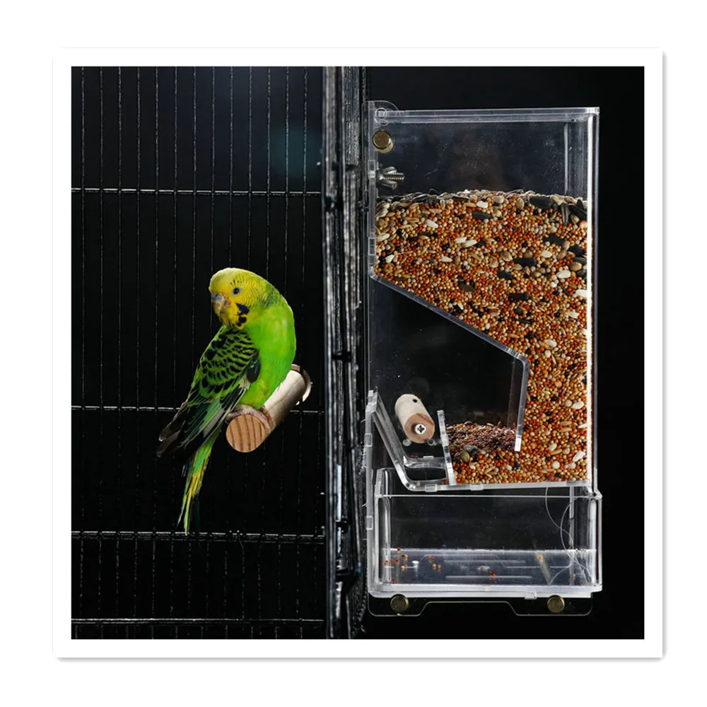 Automatic feeding bird feeder bird feeder acrylic bird feeder plexiglass bird feeder acrylic 60 * 50* 50cm Category