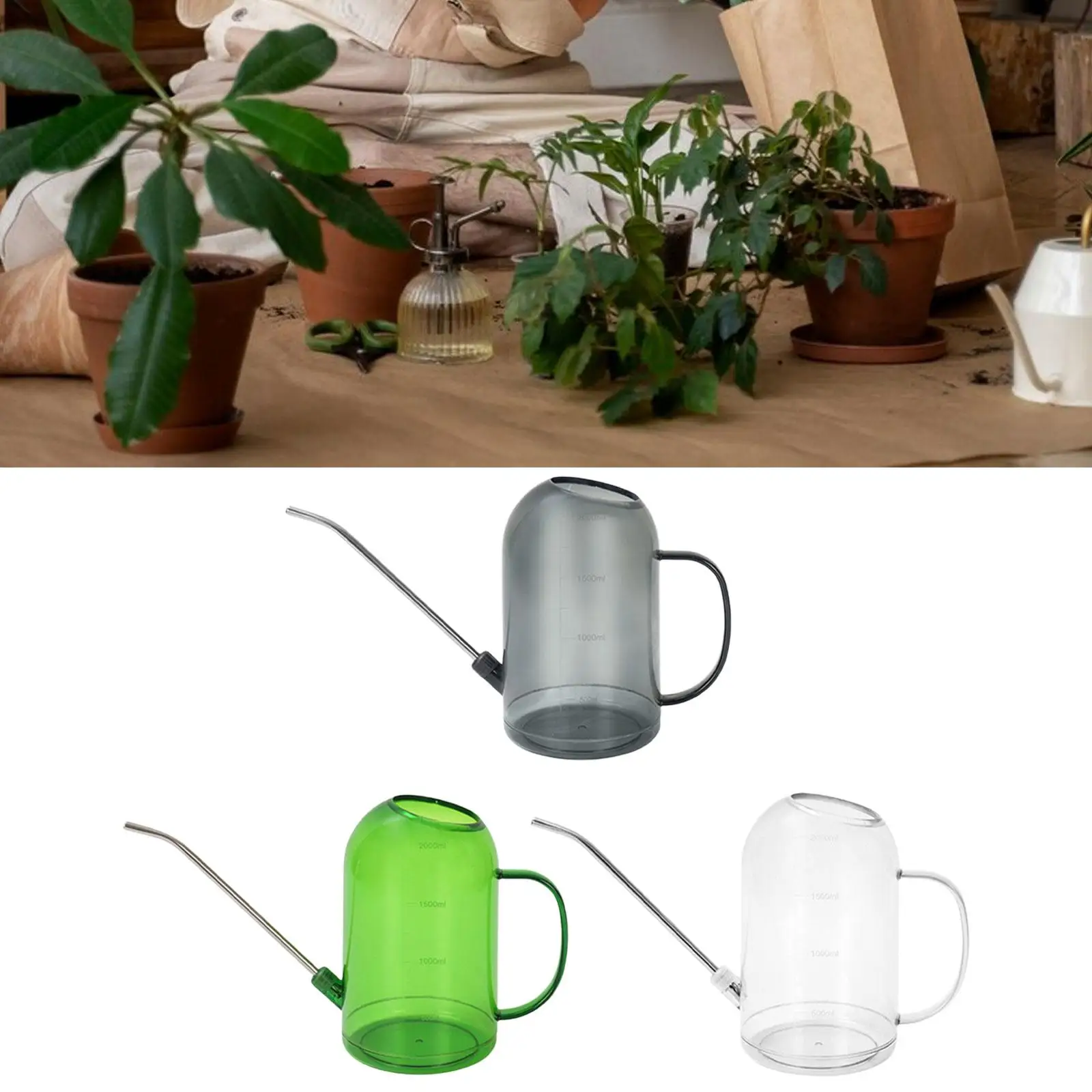 Watering Can Home Gardening Tool Small Watering Can Long Spout Watering Pot for Garden Flower Flower Planter Plants Bonsai