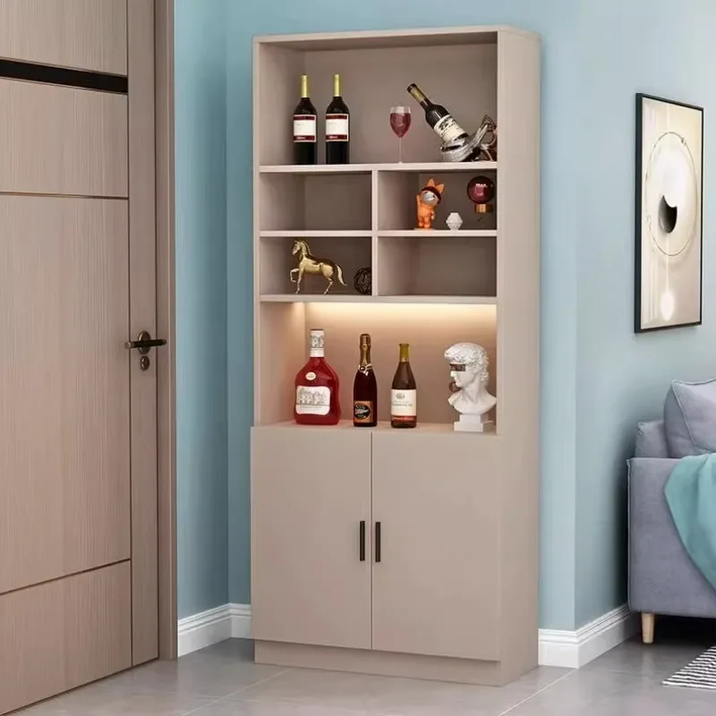 

Wine Refrigerator Outdoor Bar Cabinet Luxury Shelves Metal Storage Whiskey Antique Furniture Full Room Vitrine Liquor Portable