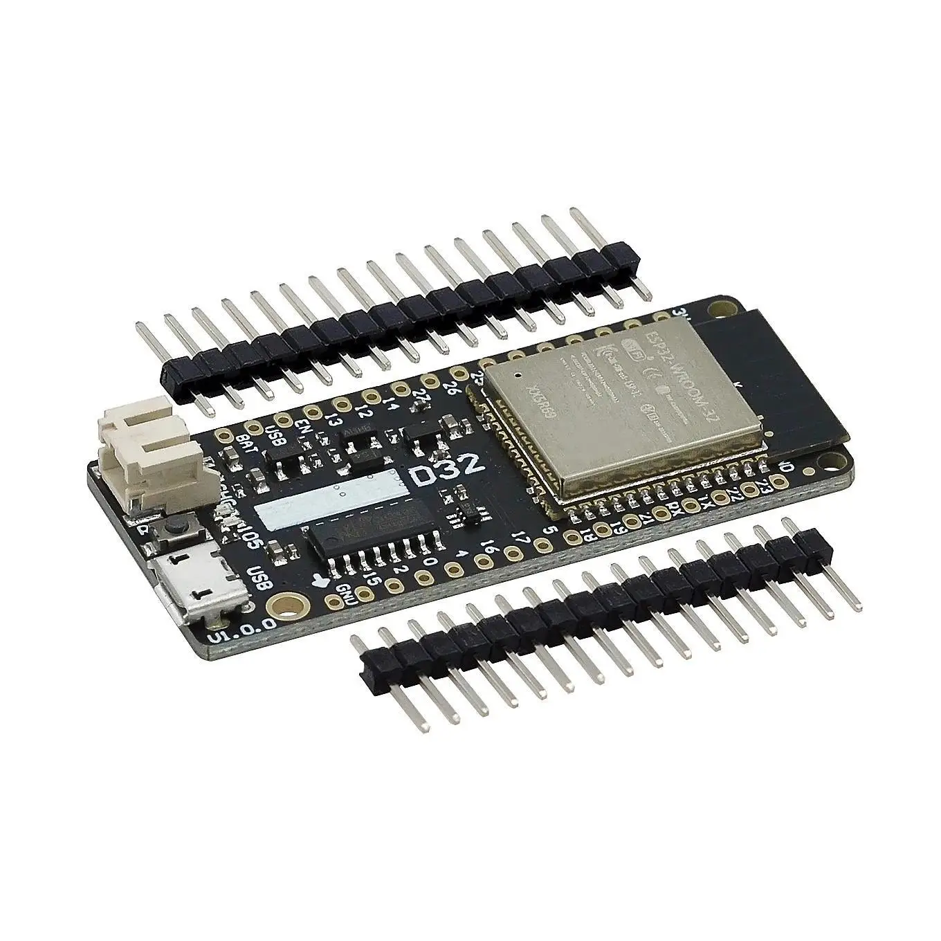 LOLIN D32 V1.0.0-carte wifi & bluetooth basé ESP-32 esp32 ESP-WROOM-32 4MB FLspatule Ardu37Microchirurgie tionné Compatible