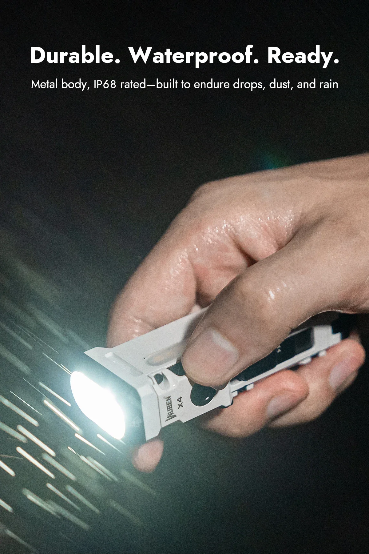 WUBEN G5 & X4 EDC Taschenlampe Wiederaufladbare Tragbare Wasserdichte Fackel Mit RGB-Lichtern und Magnetischem Ende Gratis Geschenk G5 Aufbewahrungsbox – Detail 22