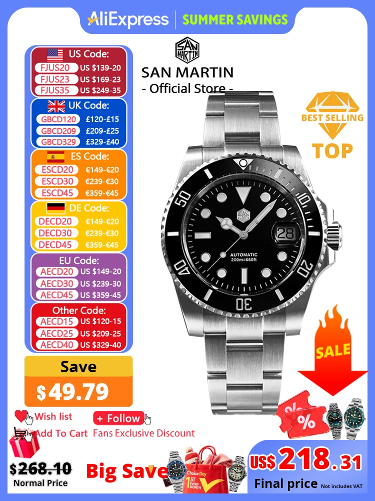 #78 Latest Self-Winding Mechanical Watches Offers