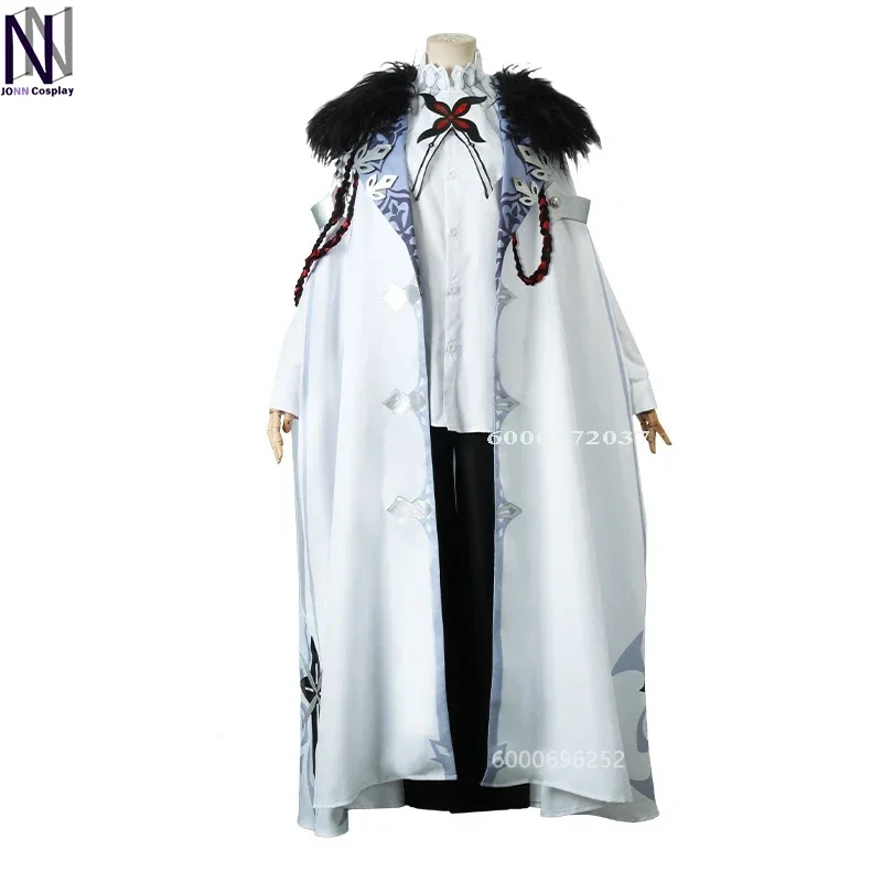 

Genshin Impact Gmae Fatui The Knave Harlequin Cosplay Cloak Halloween Clothes Uniform New Skin for Costume Parties New Arrival