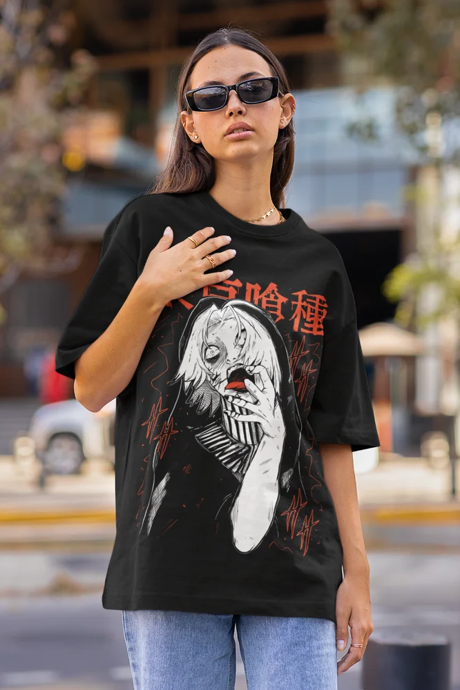 Seidou Takizawa T-shirt Tokyo Ghoul Strip Horror Anime Shirt All Size