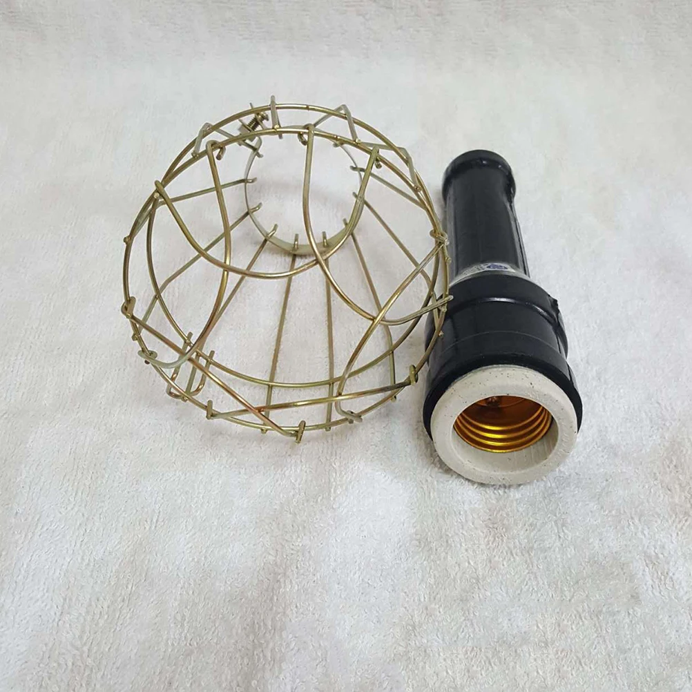 

3pcs Anti Scalding Metal Guard for Reptile Heating Lamp Cover High Quality Material Solid Structure Prevent Pets Scalded Easy