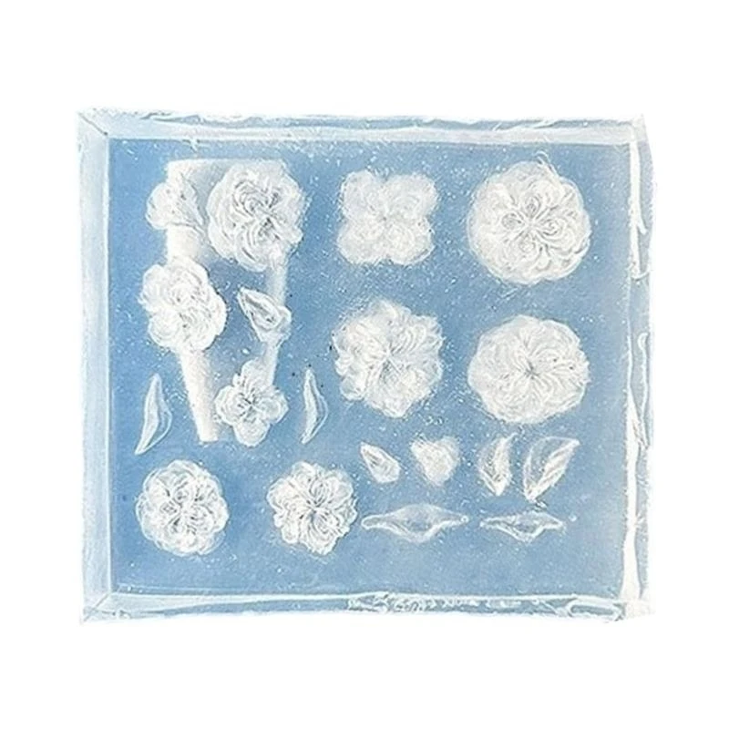 

Silicone Molds Sculpting Molds Delicate Decors Moulds Silicone Tools Carving Molds for Nail