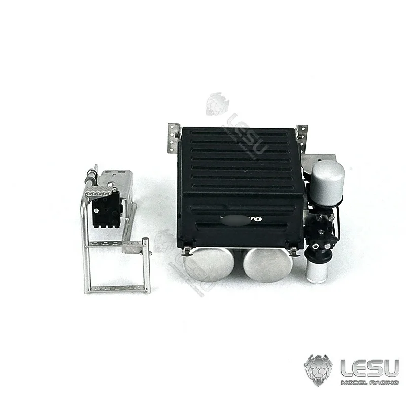 

LESU Metal Battery Tank Equipment Box For 1/14 RC Fe Vm Tractor Truck Outdoor Toys TH20319