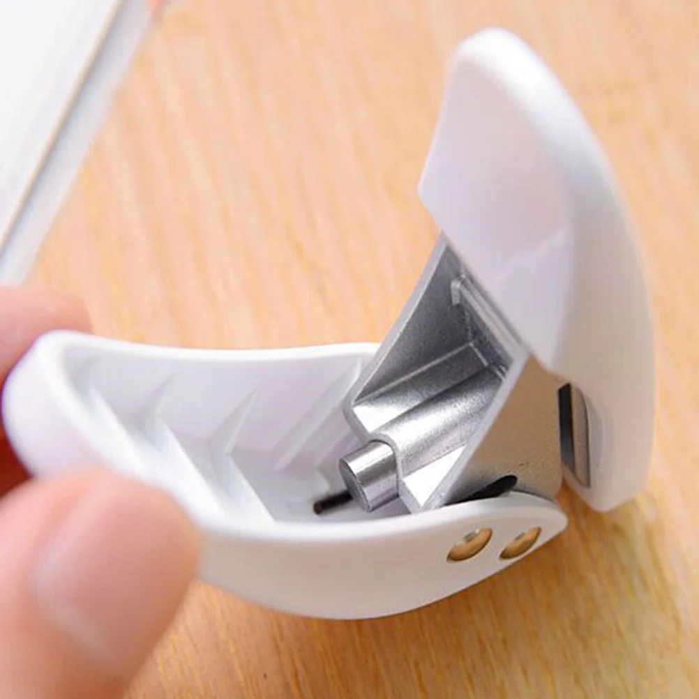 2Pcs Hole Puncher Heavy Duty Manual Punching Machine for Certificates Cards Films Efficient Office School Stationery Tool