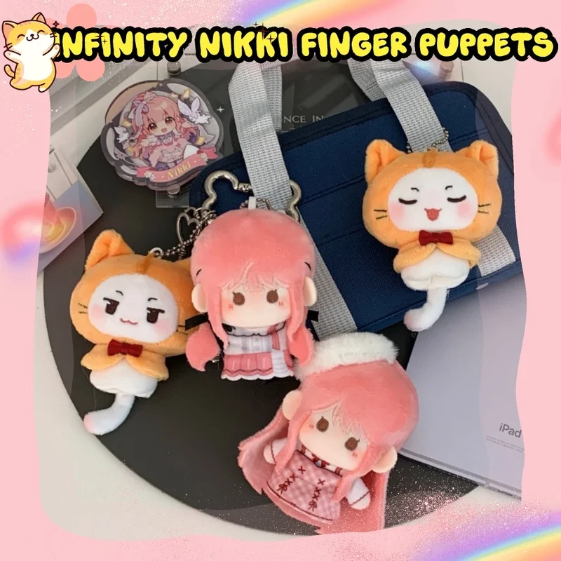 Neue 8 cm Infinity Nikki Gedruckt Über Fingerpuppen Entzückende Baumwollpuppen Sammlerspielzeug Spielperipheriegeräte Mädchen Festliches Geschenk
