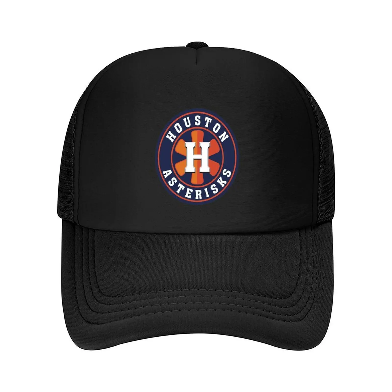 

Houston Asterisks Parody Baseball Logo Baseball Cap Trucker Hat Luxury Man Hat birthday Hip Hop Men Golf Wear Women's