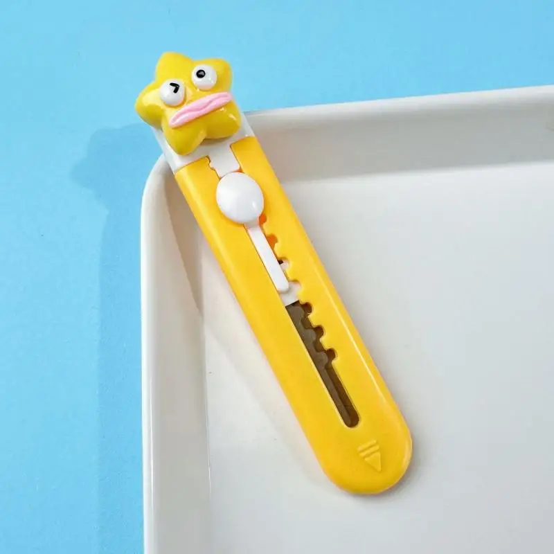 Anime Kawali Sanrio Hangyodon Cartoon Mini Knife Paper Knife Portable Daily Supplies Cute Friend Gift Birthday Gift For Girls