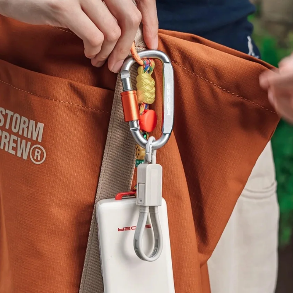 

EGIOZR USB 4 Кабель 14 см Поддержка 8K HD Дисплей 40 Гбит/с Передача данных PD 240 Вт Быстрая зарядка Кабель C-C Портативный дизайн ремешка