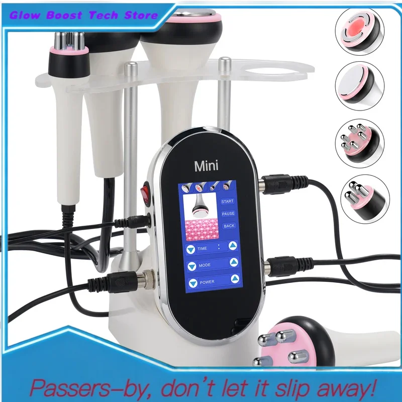 

Glow 4 In 1 Care 40K Lipo Slimming Ultrasonic Liposuction Cavitation Skin Tightening Liting Devi