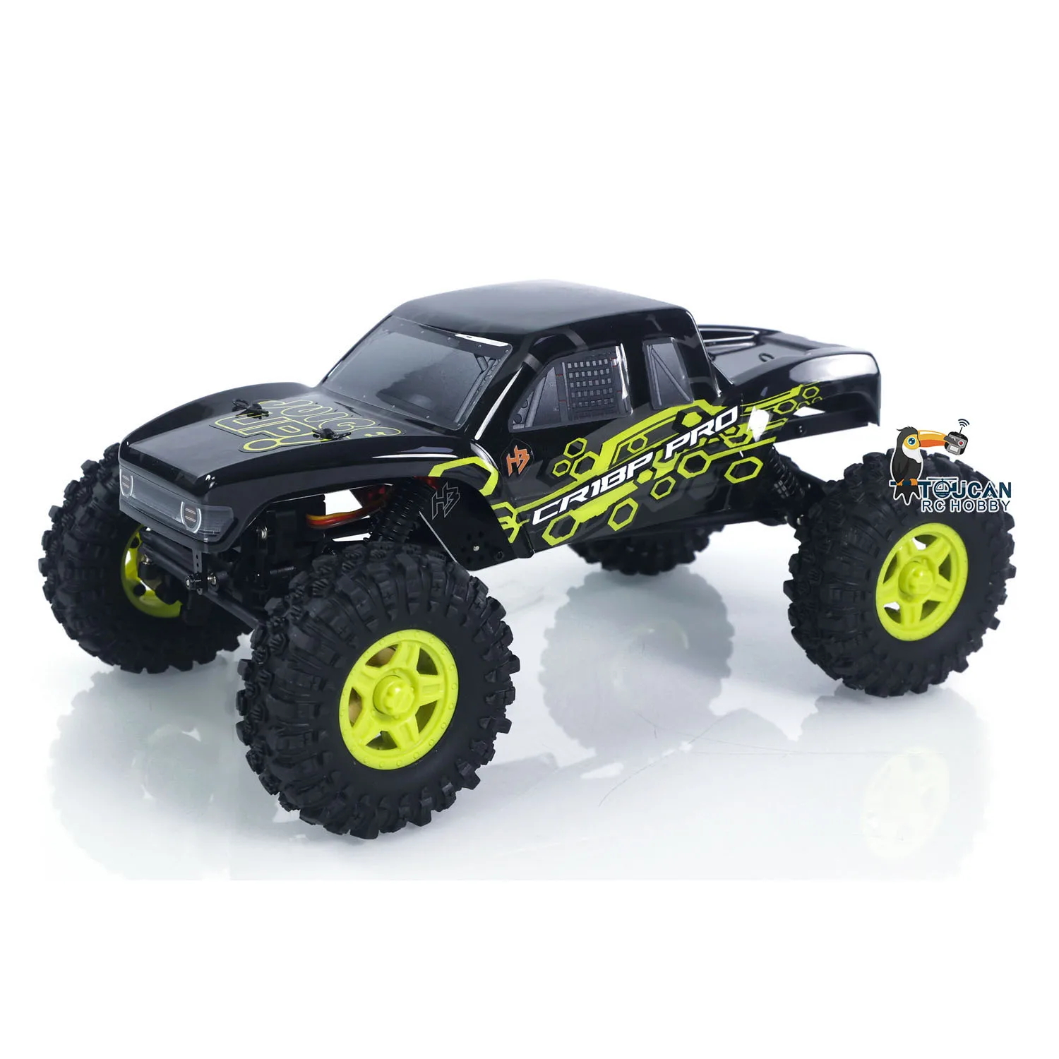 1:18 RC Crawler CR18P PRO Juice Up 4WD Control inalámbrico Rock Crawler Car RTR vehículo Hobbywing Motor sin escobillas ESC cargador USB