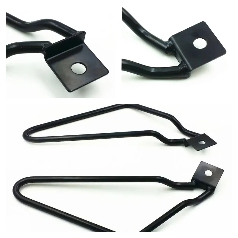 

Motorcycle Saddlebag Bracket Support Saddle Bag Support Bars Mount Brackets For Harley Sportster XL Dyna Fat bob