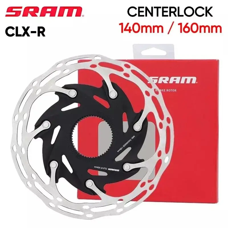 Sram New CLX-R Rotor 140mm 160mm 6 bolt Disc Rotor MTB Bike Center lock Rotors Brake Disc140 160 RT Brake Part for Shimano Sram