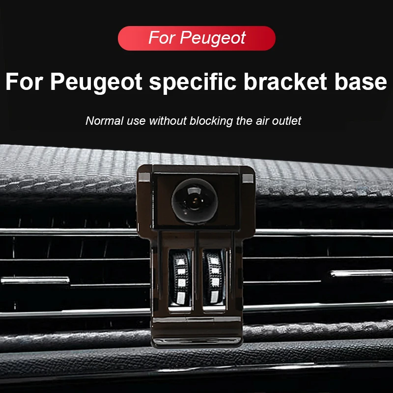 For Peugeot 408 3008 308 4008 5008 508 2010-2016 2017 2018 2019 2020 2021 2022 2023 Car Special Phone Holder Bracket Mount Base
